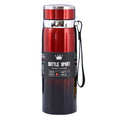 1L Thermal Water Bottle Red-0