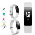 Health Fitness Tracker Sports Bracelet White - Fitness equipment at Dealshubindia