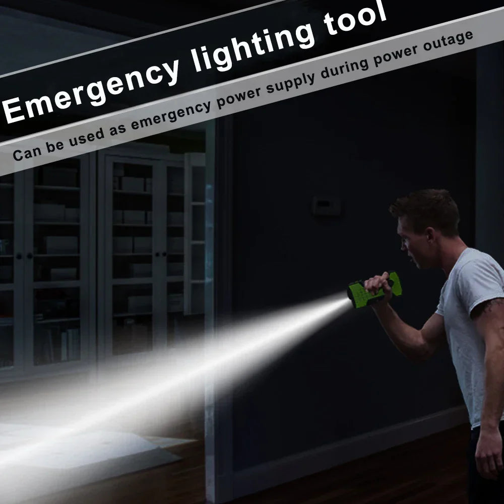 Emergency Radio with Power Bank Green - Radios at Dealshubindia