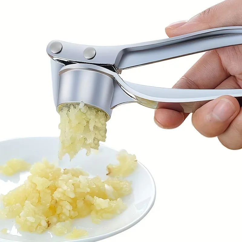 Garlic Press Crusher Mincer Kitchen Stainless Steel Garlic Smasher Squeezer Manual Press Grinding Tool Kitchen Accessories