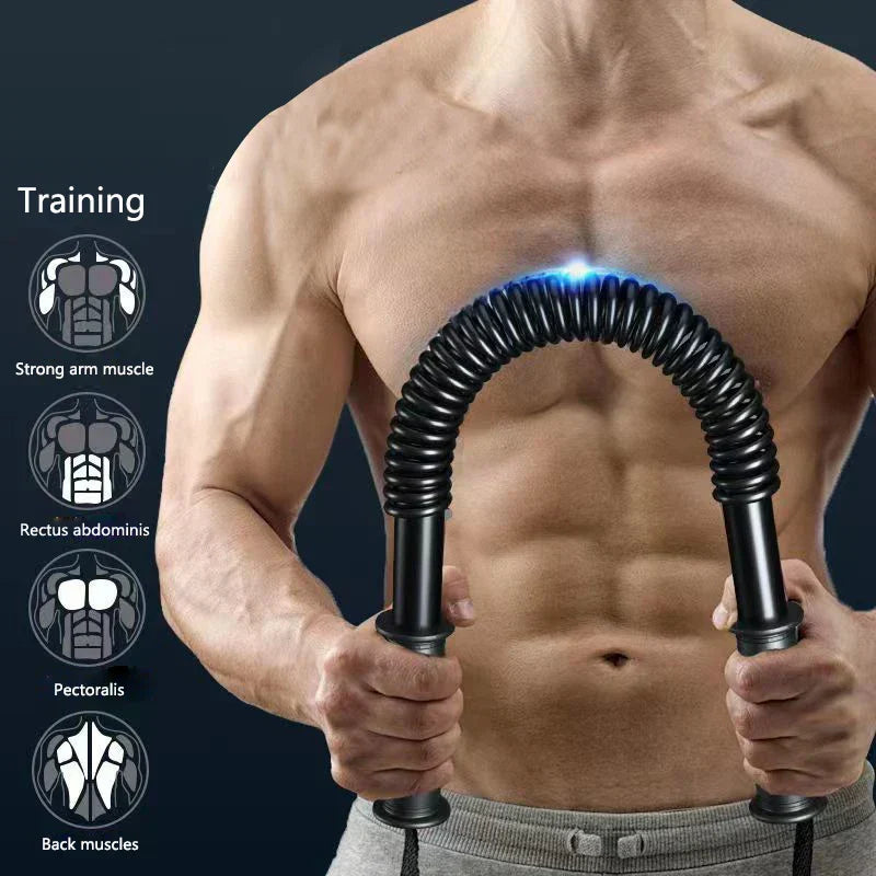 Home Fitness Arm Strength Spring Stick - Fitness, Health and Wellbeing > Gym Equipment at Dealshubindia