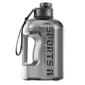 2.7L Sports Water Bottle Grey-0