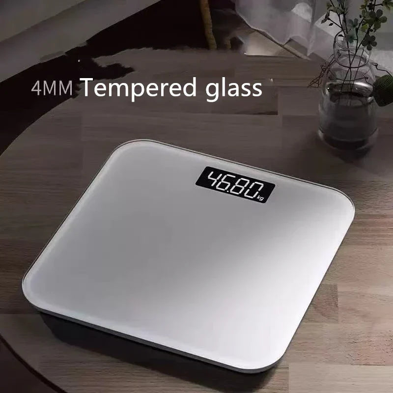 USB Charging Electronic Body Scale White - Body Weight Scales at Dealshubindia
