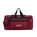 Travel Duffel Nylon Bag for Men and Women (Red) - Luggage & Bags > Duffel Bags > Gym Duffel Bags at Dealshubindia