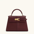 Womens Handbag Crossbody Bag (Wine Red)-0