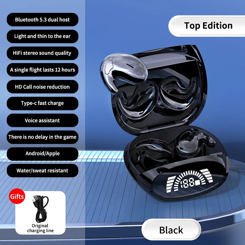 Mini Noise Cancelling TWS Wireless Sports Headphones with Bluetooth 5.3 - Audiophile & Speakers > Audio Accessories at Dealshubindia