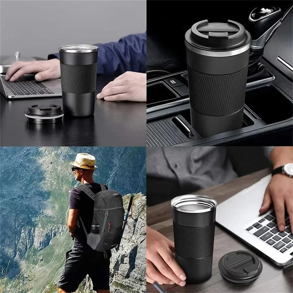 510ml Vacuum Insulated Mug Black-4