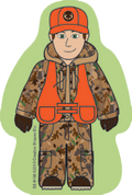 SHAPES ETC. Mini Notepad - Camo Boy