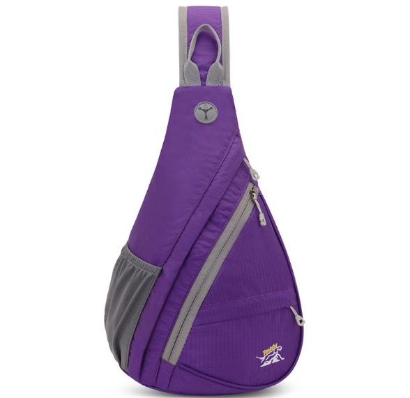 Nylon Sports Bag Men Women Chest Bag Outdoor Climbing Hiking Bag - Sling Bag at Dealshubindia