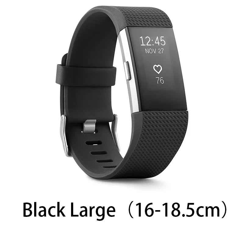Smart Fitness Wristband Heart Rate Black - Fitness equipment at Dealshubindia