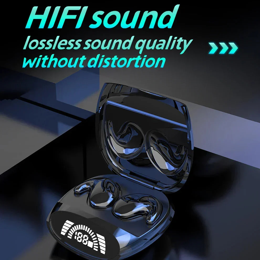 Mini Noise Cancelling TWS Wireless Sports Headphones with Bluetooth 5.3 - Audiophile & Speakers > Audio Accessories at Dealshubindia