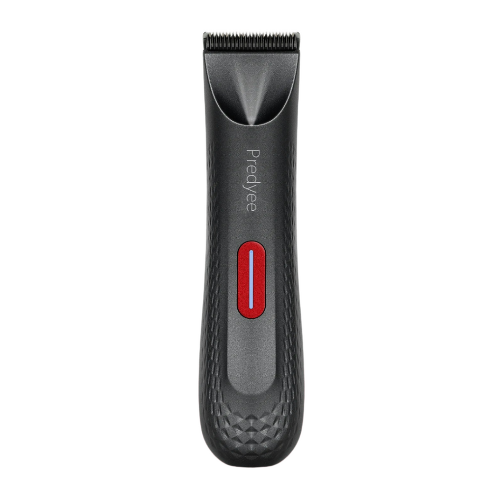 Womens Waterproof Intimate Hair Trimmer Body Groomer Red