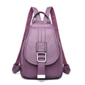 Travel Backpack Women Shoulder School Bag (Purple) - Luggage & Bags > Backpacks at Dealshubindia