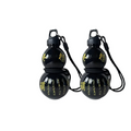 2pcs 800ml Gourd Water Bottle Black