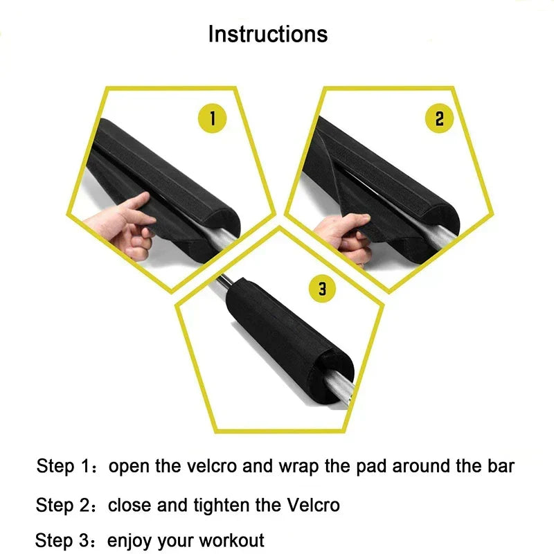 Fitness Barbell Pad Squat - Fitness, Health and Wellbeing > Gym Equipment at Dealshubindia