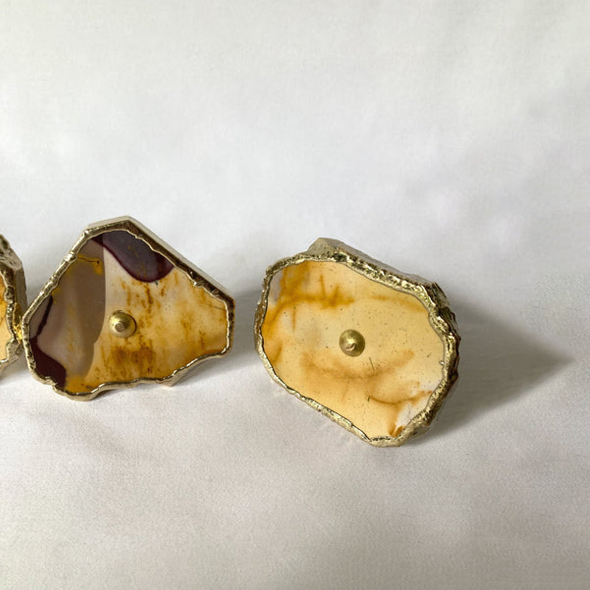 Mookaite Slice Cabinet Knobs