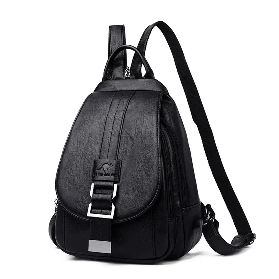 Travel Backpack Women Shoulder School Bag (Black) - Luggage & Bags > Backpacks at Dealshubindia