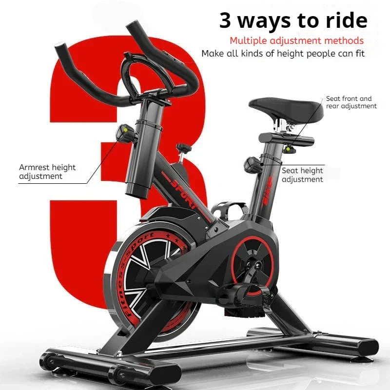 Silent Spinning Bike For Home Fitness - Sports & Fitness > Exercise, Gym & Fitness > Gym Equipment & Accessories at Dealshubindia