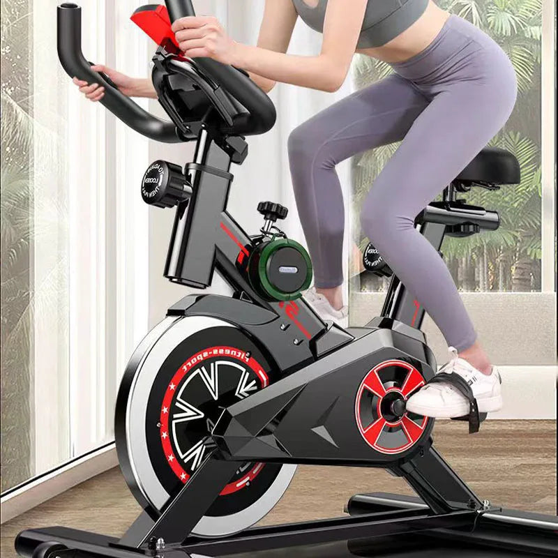Silent Spinning Bike For Home Fitness - Sports & Fitness > Exercise, Gym & Fitness > Gym Equipment & Accessories at Dealshubindia
