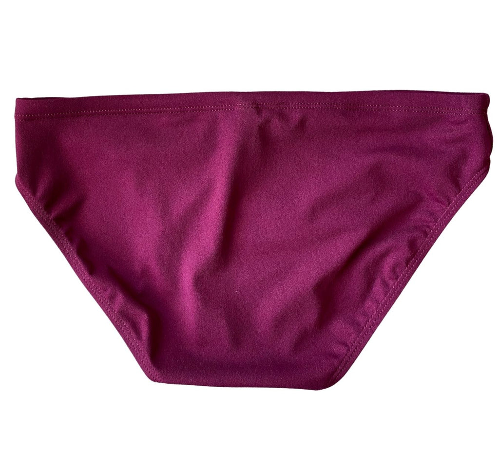 MOODY MAROON Incognito Swim Briefs