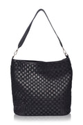 Soho Lane Woven Leather Shoulder Bag - Leather bag at Dealshubindia