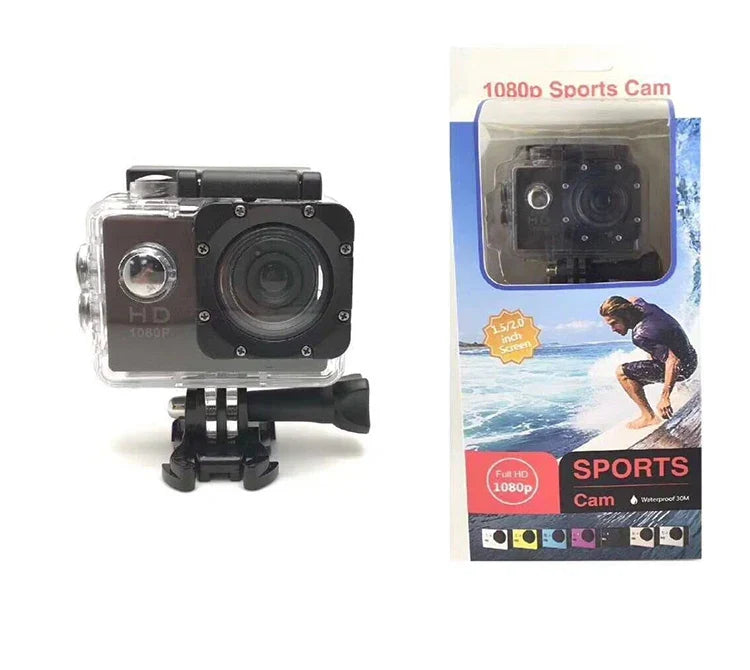 Waterproof Sports Camera for Diving, Riding & Outdoor Sports - Cameras > Camera Accessories at Dealshubindia