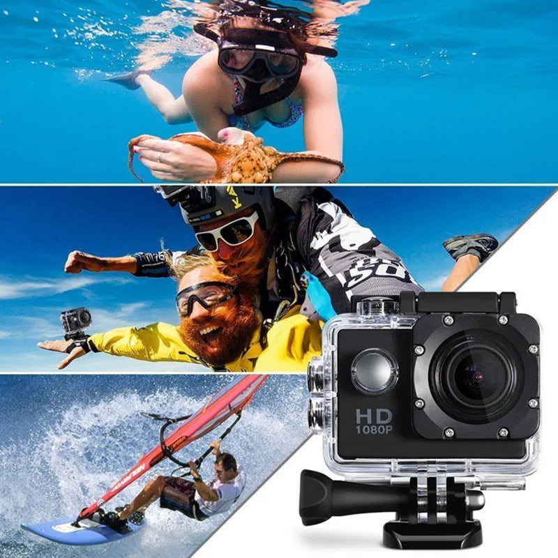 Waterproof Sports Camera for Diving, Riding & Outdoor Sports - Cameras > Camera Accessories at Dealshubindia