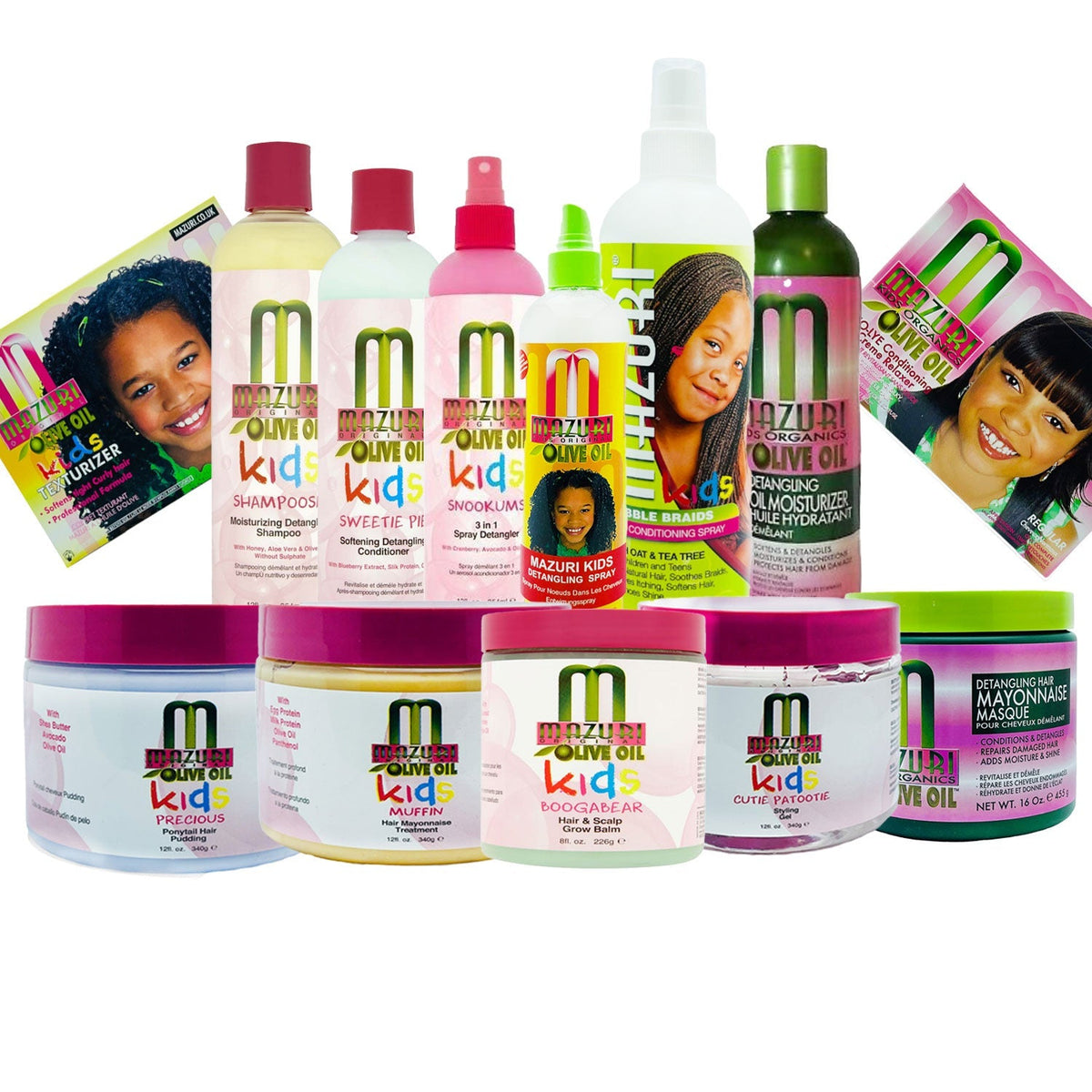 Mazuri Kids | Haircare, Relaxers, Texturizers & Styling Products - Full Range