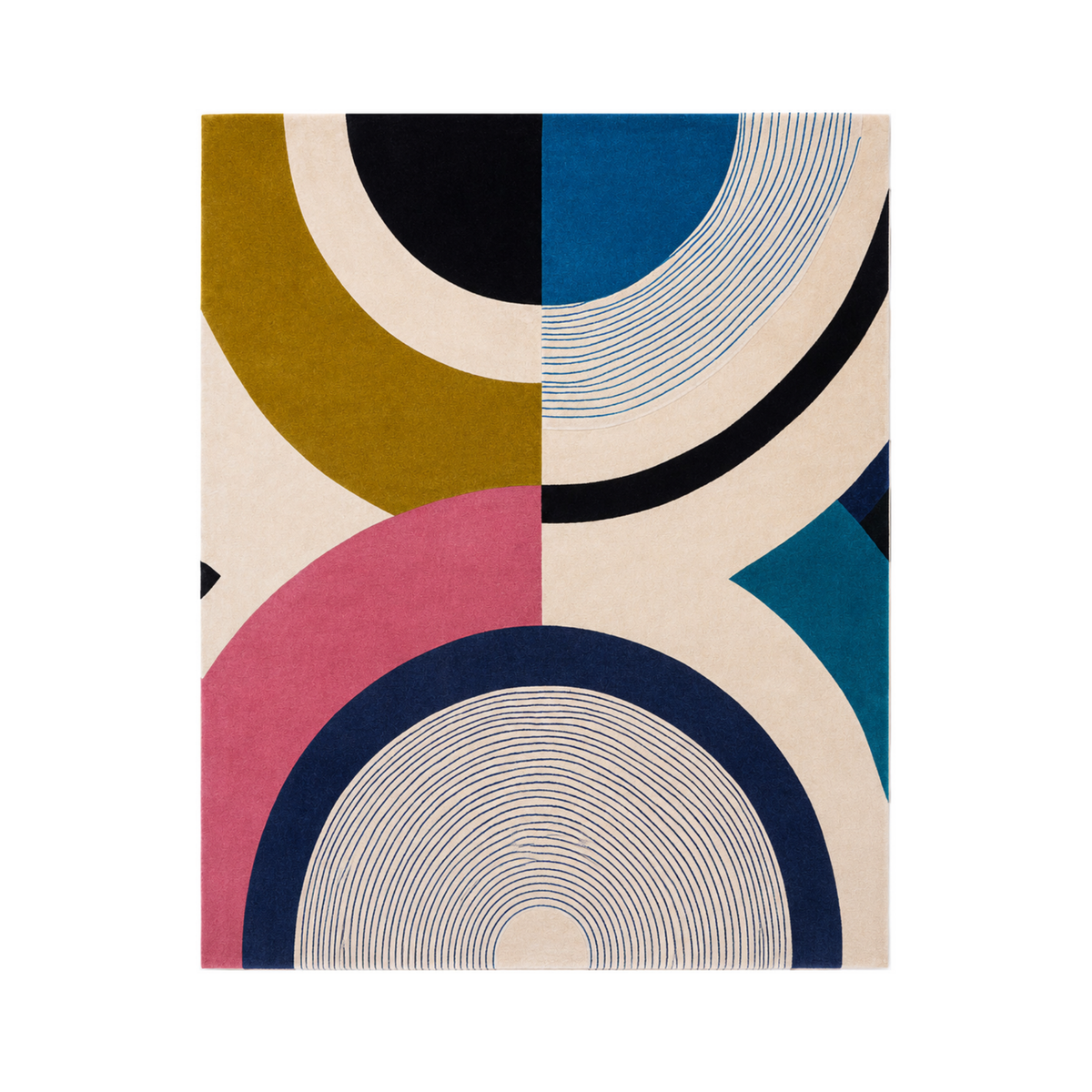 Hand Tufted Rug | Multicolor | Wool | Eclipse by Rugfine