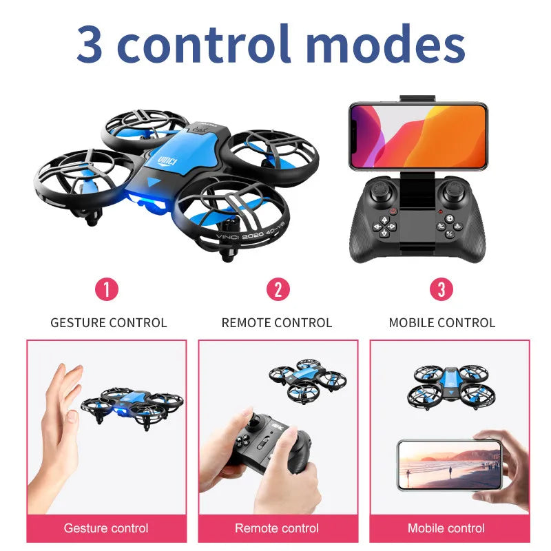 4K Hd Mini Drone Camera Wifi Helicopter