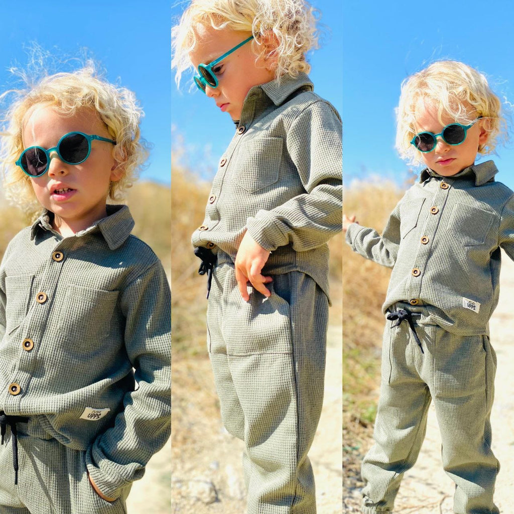 Fine Wine Stylish Boys Cotton Set - Casual Boys at Dealshubindia