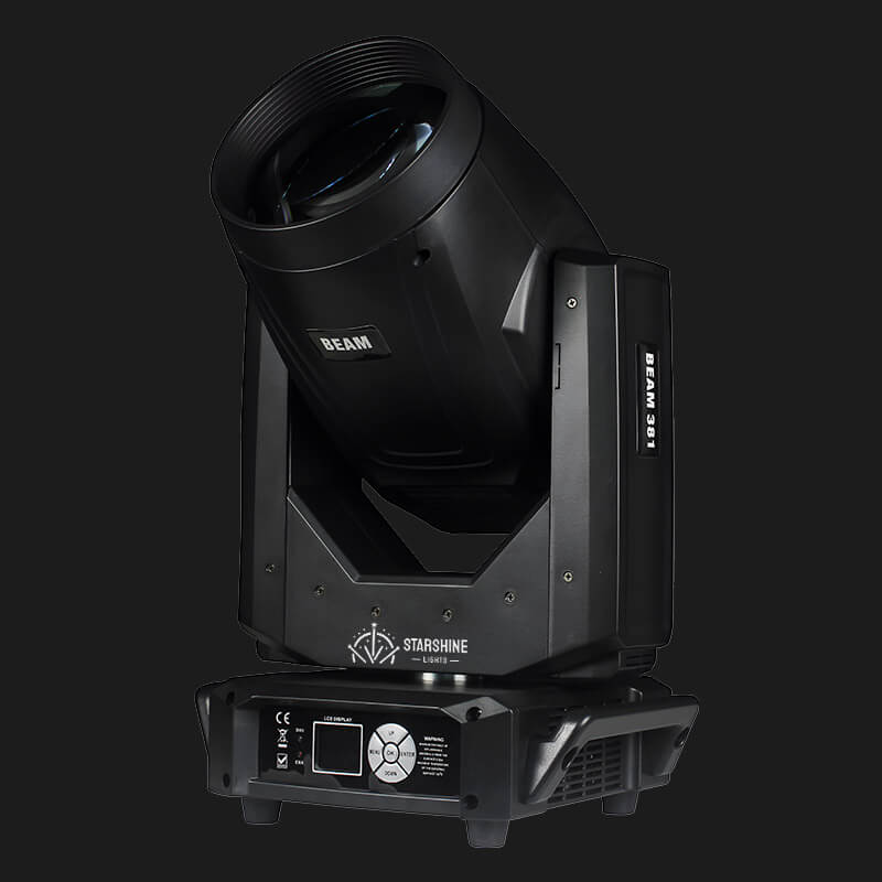 F1 381W DMX Moving Beam Light with Prism for Stage Lighting - n/a at Dealshubindia