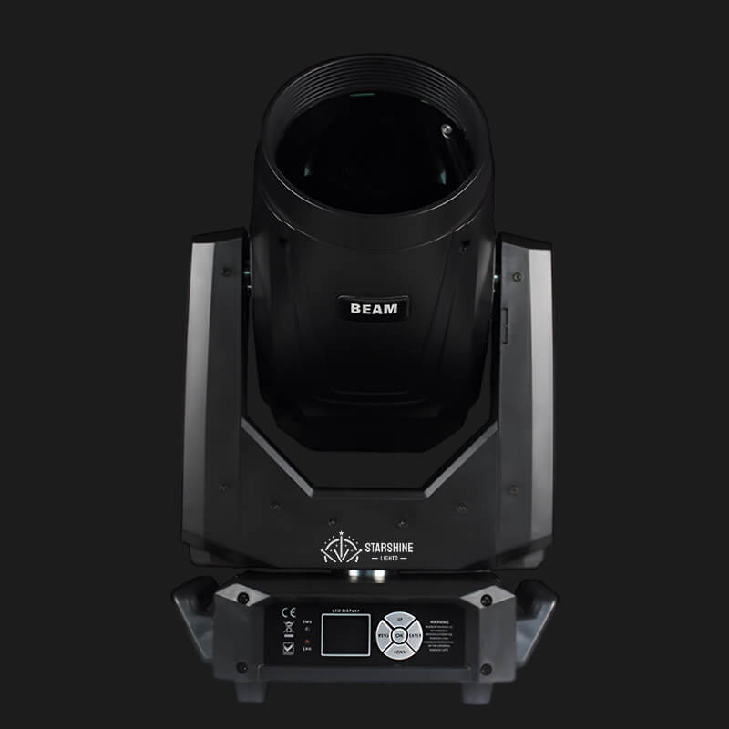 F1 381W DMX Moving Beam Light with Prism for Stage Lighting - n/a at Dealshubindia