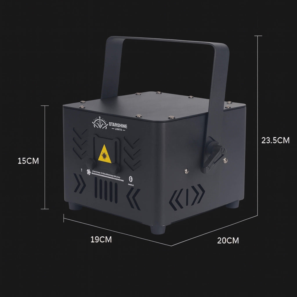 A13 3W 5W RGB Bluetooth Laser ELF APP-Controlled DJ Laser Lights - Laser Light at Dealshubindia