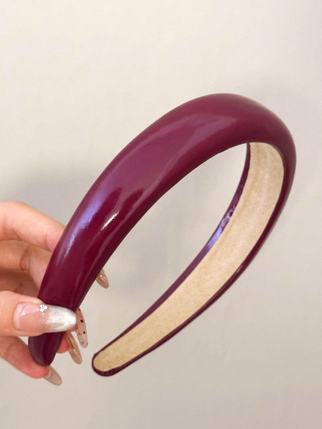 PU Leather Wide Headband for Stylish Hair Accessories