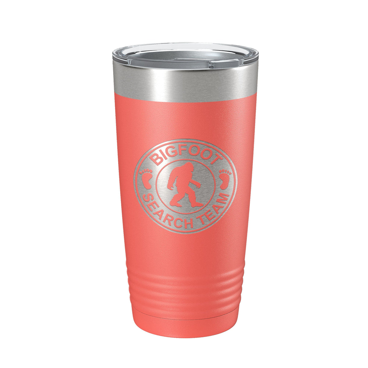 Bigfoot Tumbler Sasquatch Search Team Travel Mug Insulated Laser Engraved Coffee Cup Outdoorsman Gift 20 oz