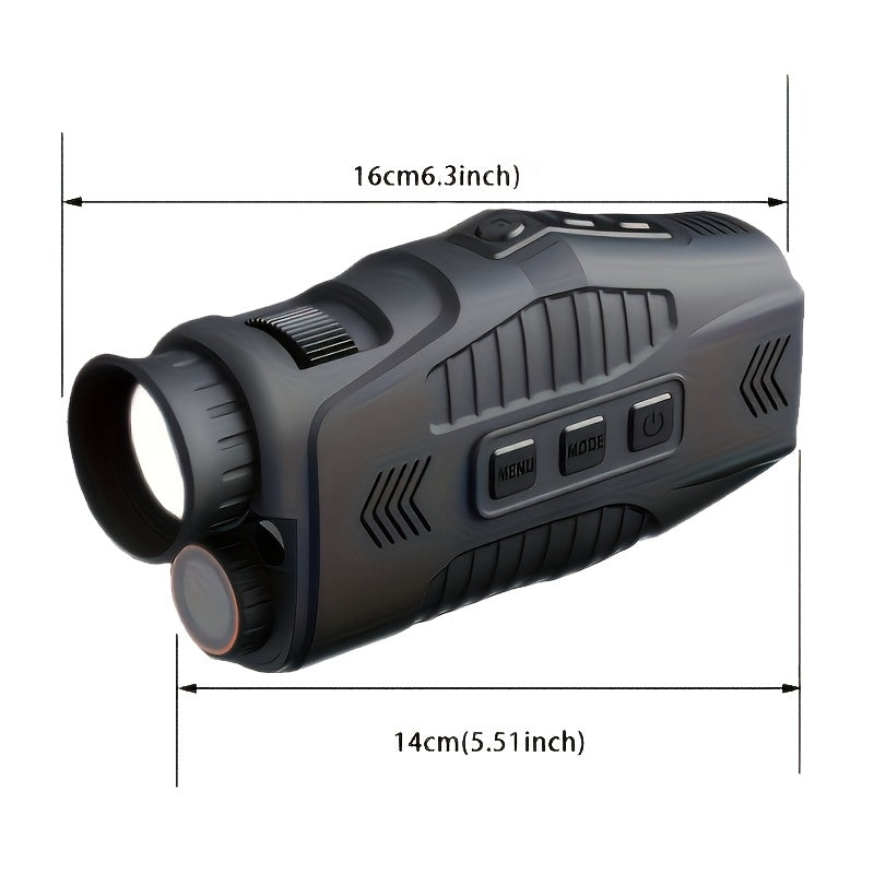 10X Digital Zoom Infrared Monocular with LED Light - Cameras & Optics > Optics > Monoculars at Dealshubindia