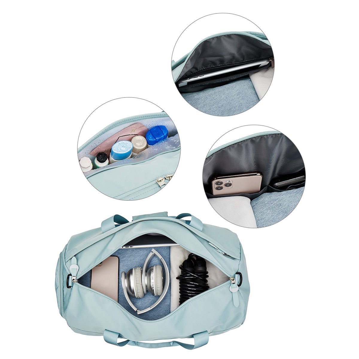 Animated Women Waterproof Carry On Gym Bag - Sport Bags at Dealshubindia
