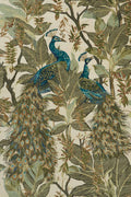 Hand Tufted Wool Rug | Blissio Ivory, Teal & Olive Green | New Zealand Wool | Rugfine