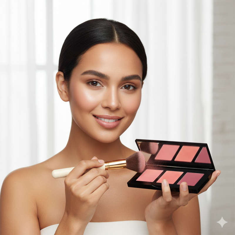 Blush Palette - Kissable - KBL31 | Jojoba Oil, Matte Finish