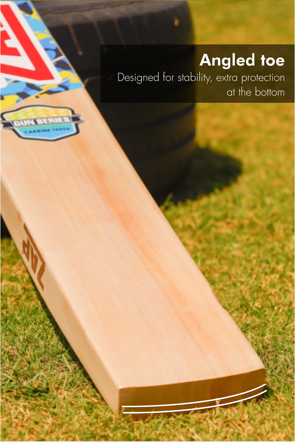 ZAP Gun Carbine 10000 English Willow Cricket Bat (Grade 2)-2