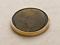 Custom Grandma Thumbprint Memorial Plaque, Antique Brass Keepsake, Personalised Handwriting Remembrance Gift