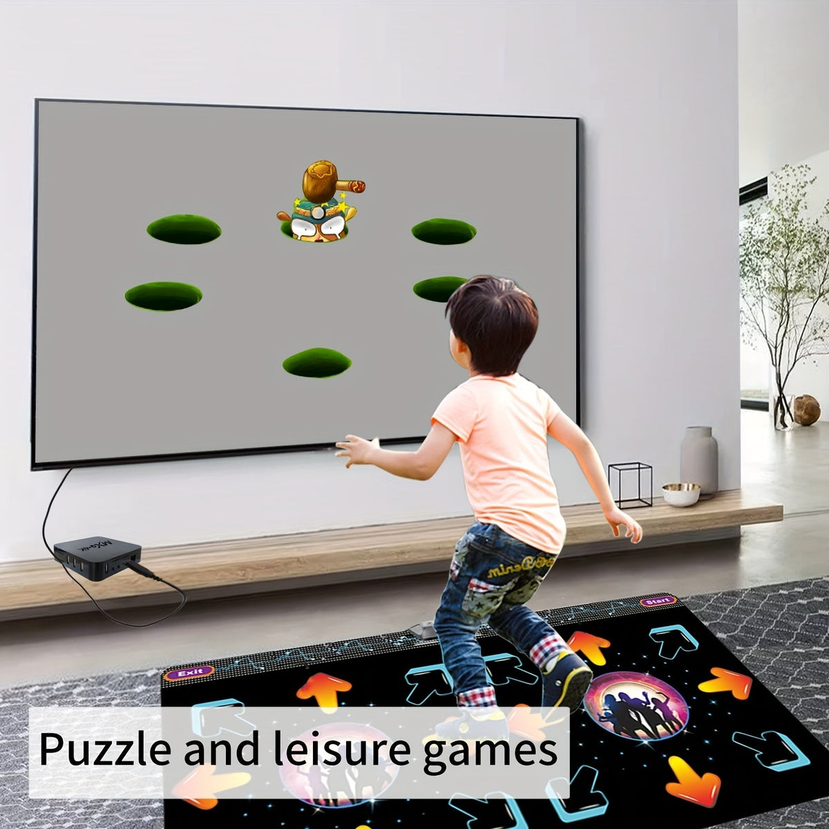 2-Player Dance Mat Game with Motion Sensor - Electronics > Video Game Consoles at Dealshubindia