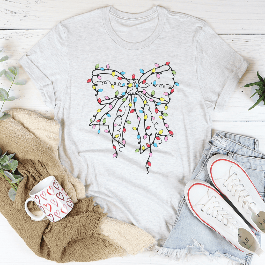 Christmas Bow Tee - T-SHIRT at Dealshubindia