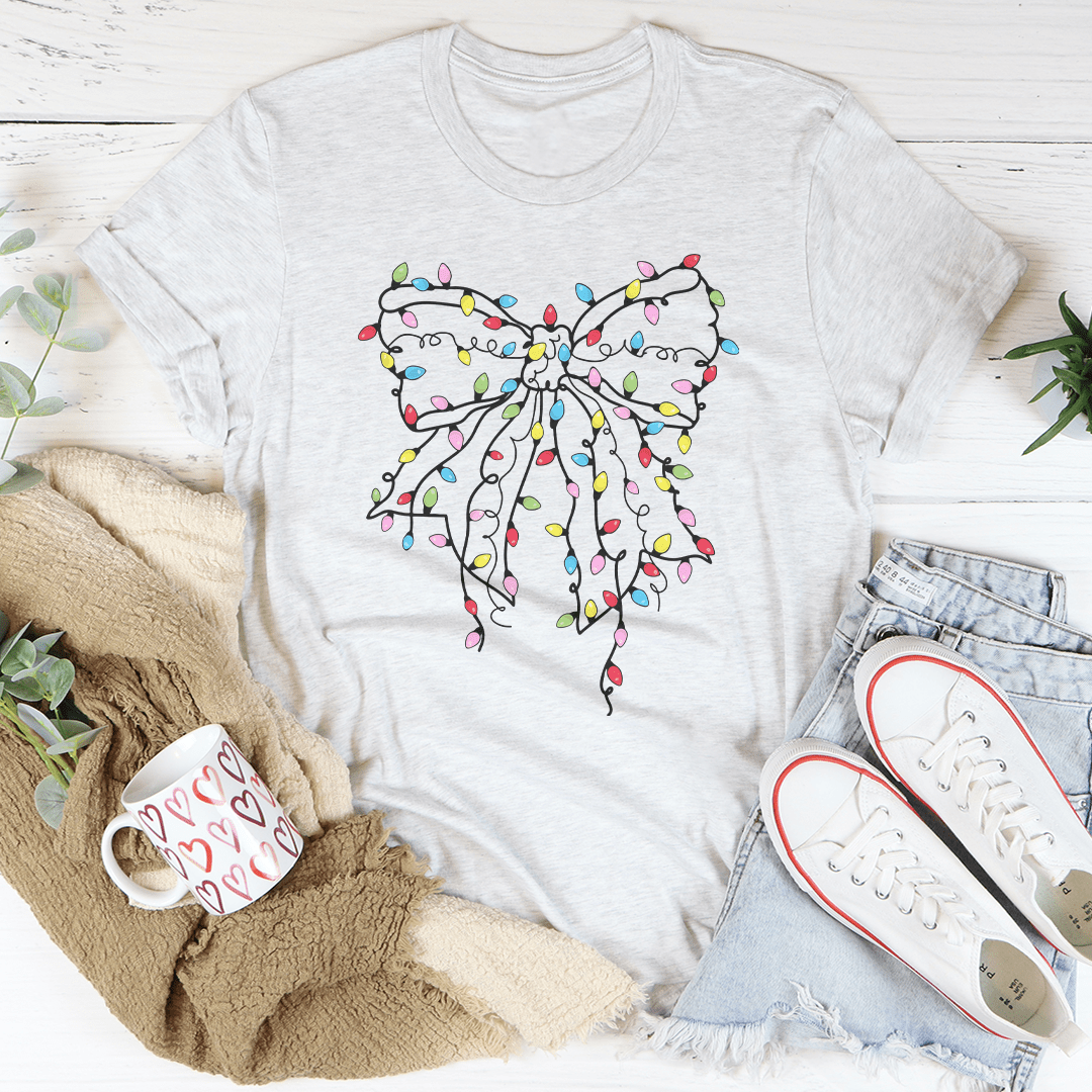 Christmas Bow Tee - T-SHIRT at Dealshubindia