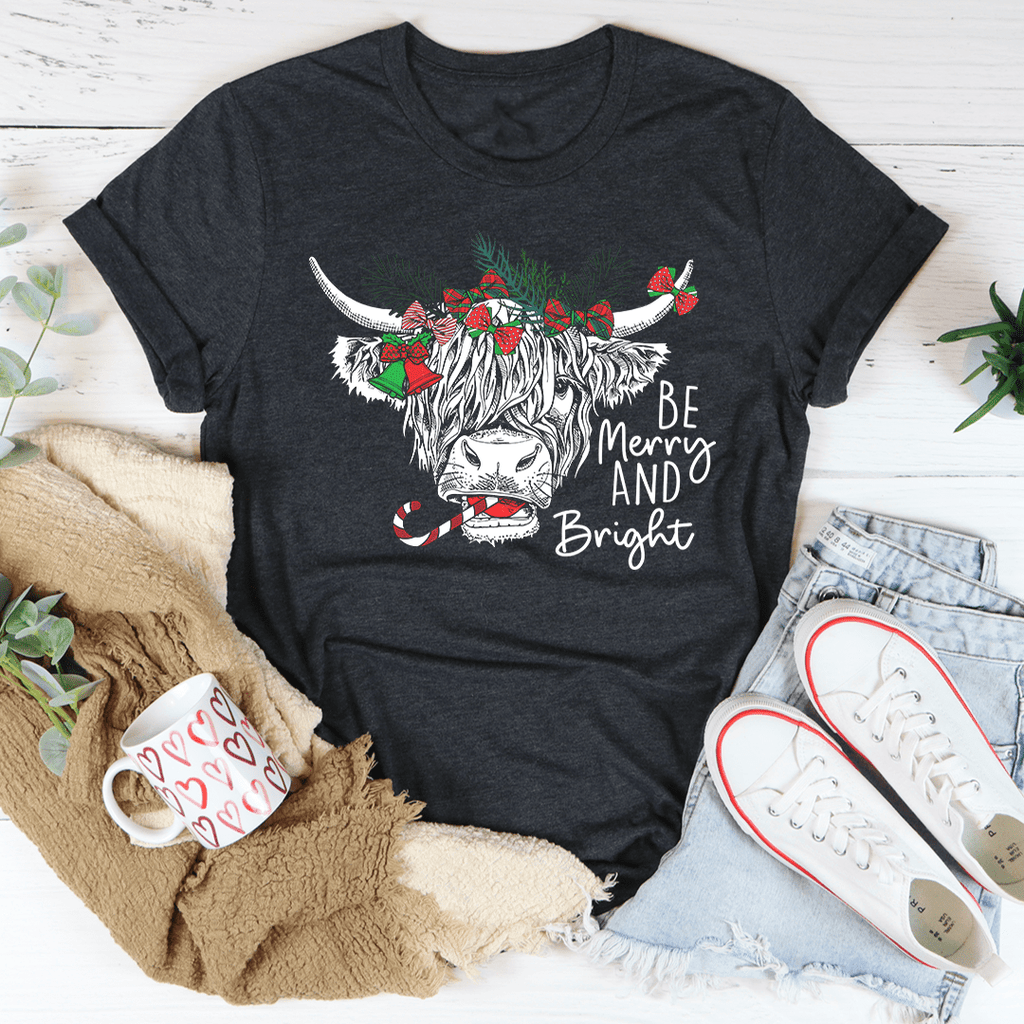 Christmas Cow Tee - T-SHIRT at Dealshubindia