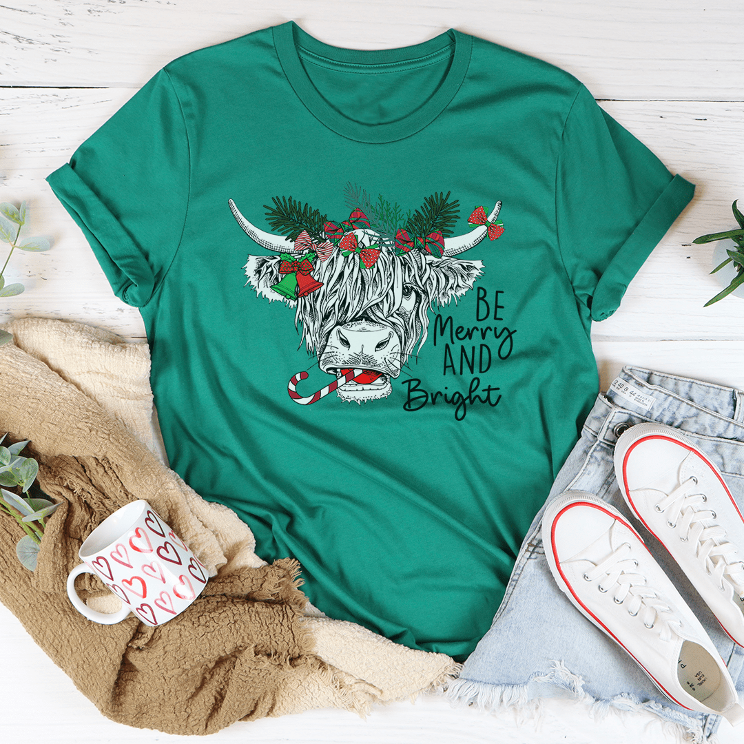 Christmas Cow Tee - T-SHIRT at Dealshubindia