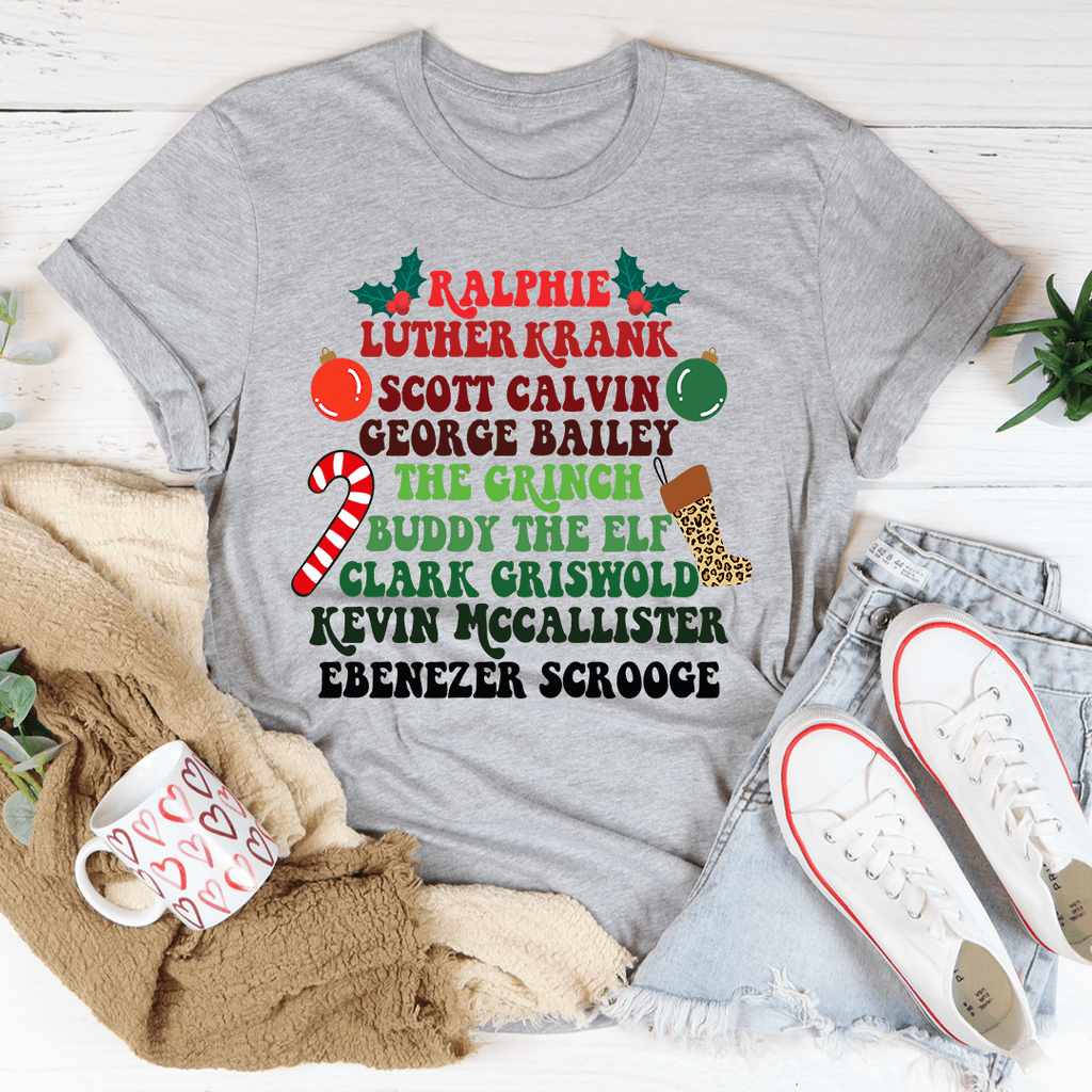 Christmas Movies Tee - T-SHIRT at Dealshubindia