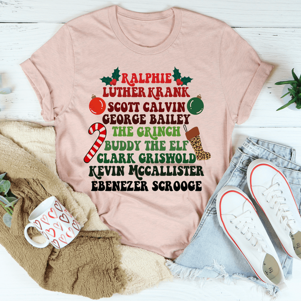 Christmas Movies Tee - T-SHIRT at Dealshubindia