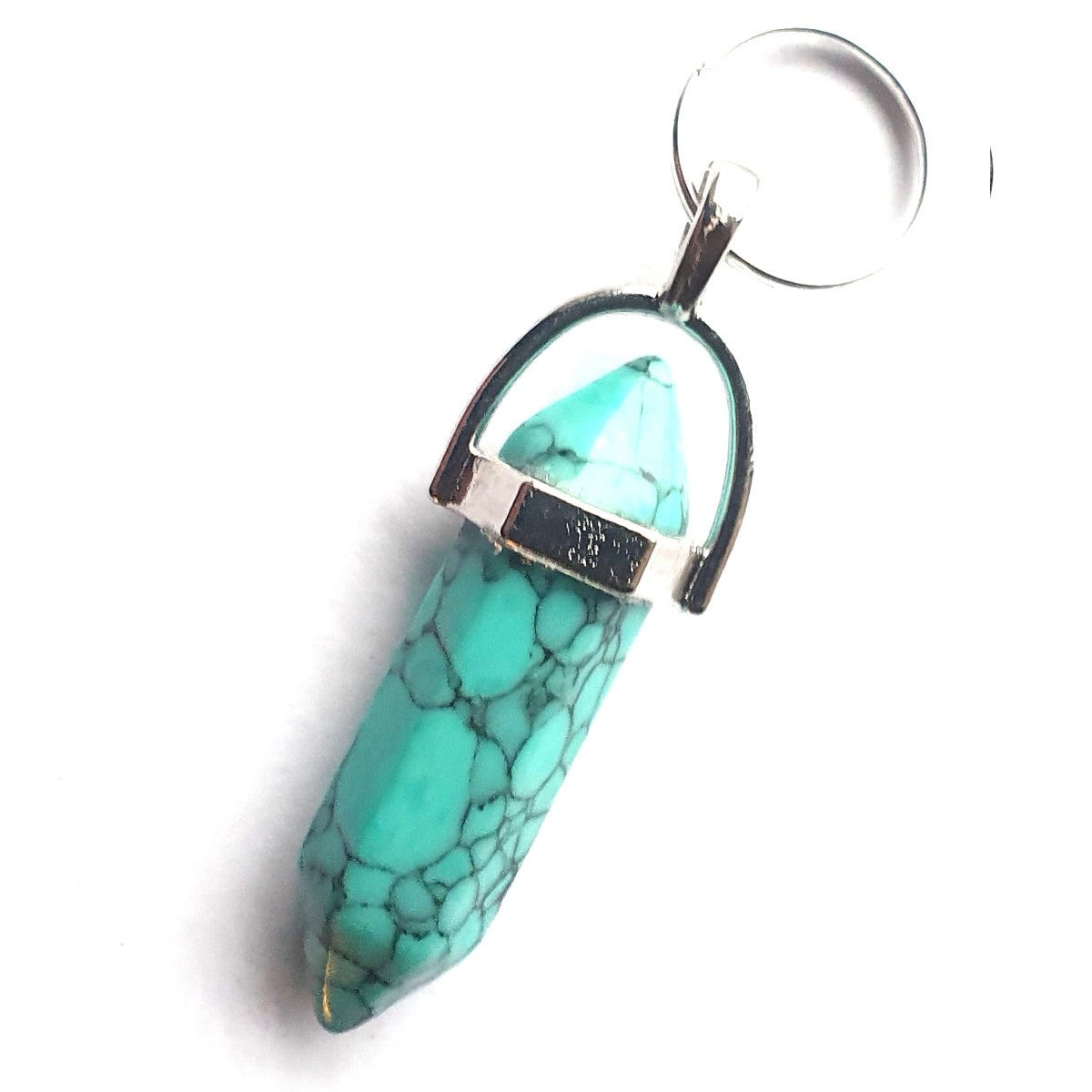Pointed Crystal Gemstone Pet Dog Charms